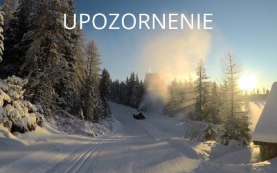 Upozornenie – zmena